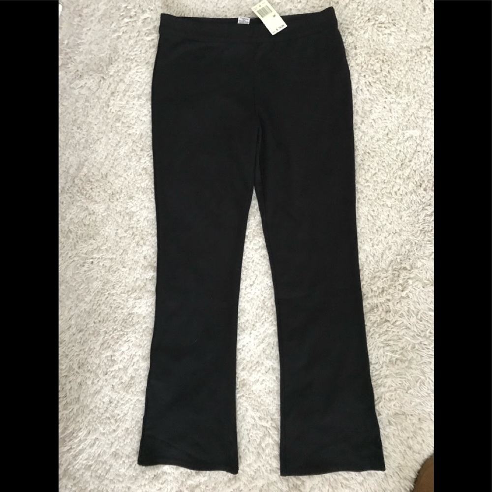 Max Studio Black Knit Psnts SZ SP
